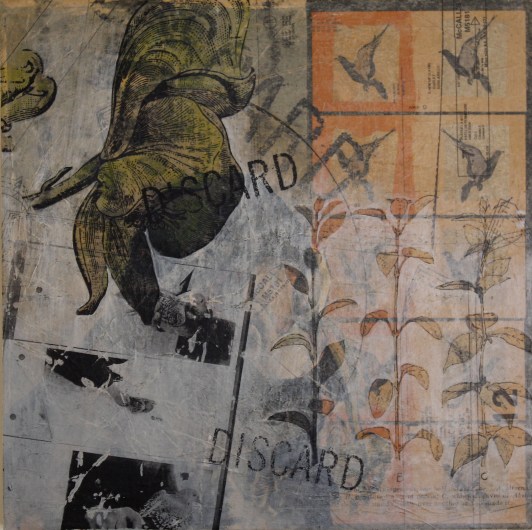 Levacy-Evaluate-20x20in-mixed media on panel